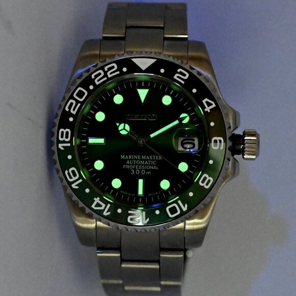 Custom SekoMod men’s Automatic watch “Submariner” style with NH35 Movement 41mm - Picture 8 of 8